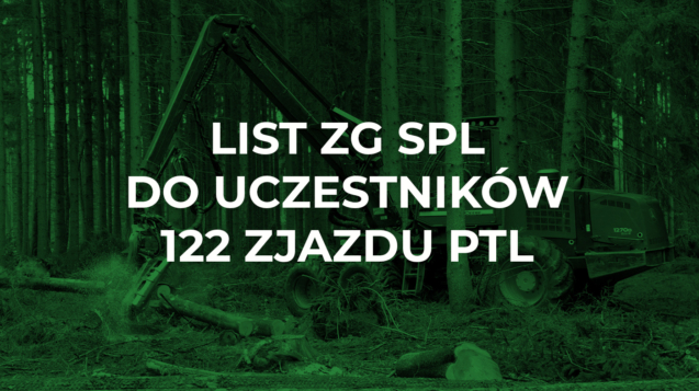 list-zg-spl - Stowarzyszenie Przedsiębiorców Leśnych Gołuchów