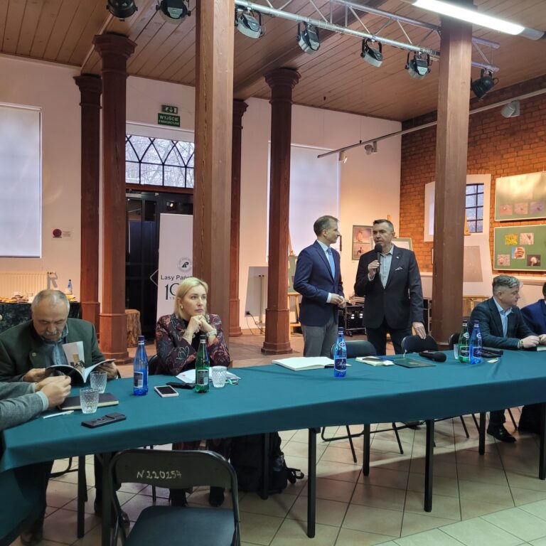 Spotkanie członków SPL z wiceministrem Mikołajem Dorożałą